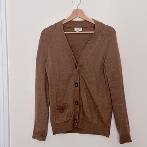 Land’s End Cotton/Wool Cardigan, Small